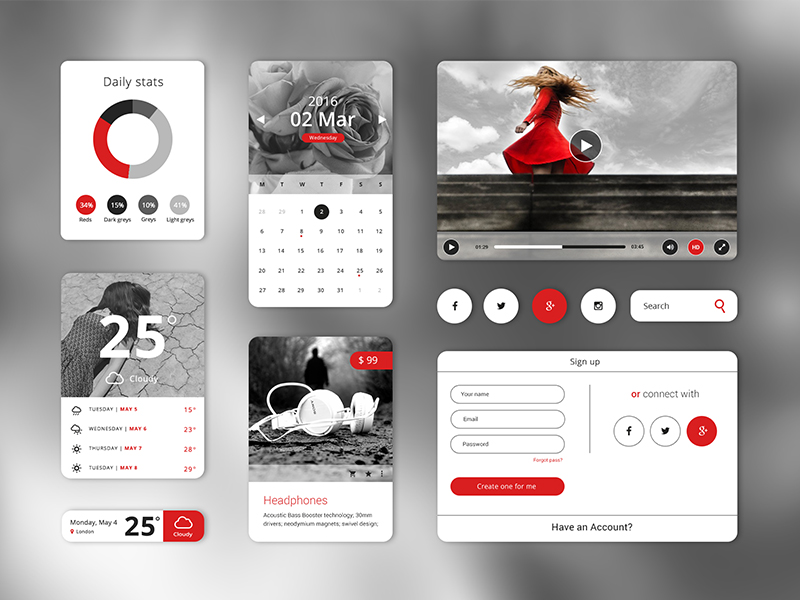 Wintera Theme UI Starter Kit - created by Hila Yonatan